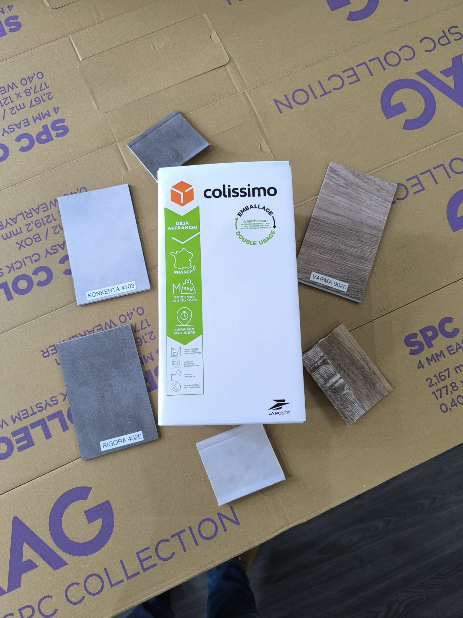 Box Échantillons SPC - Gratuit
